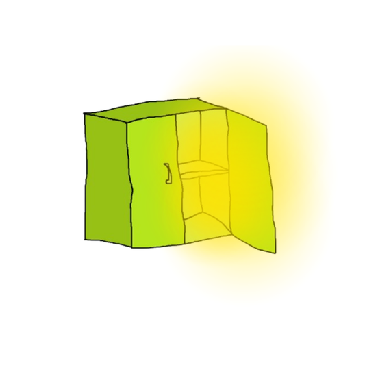 The perfect green cabinet